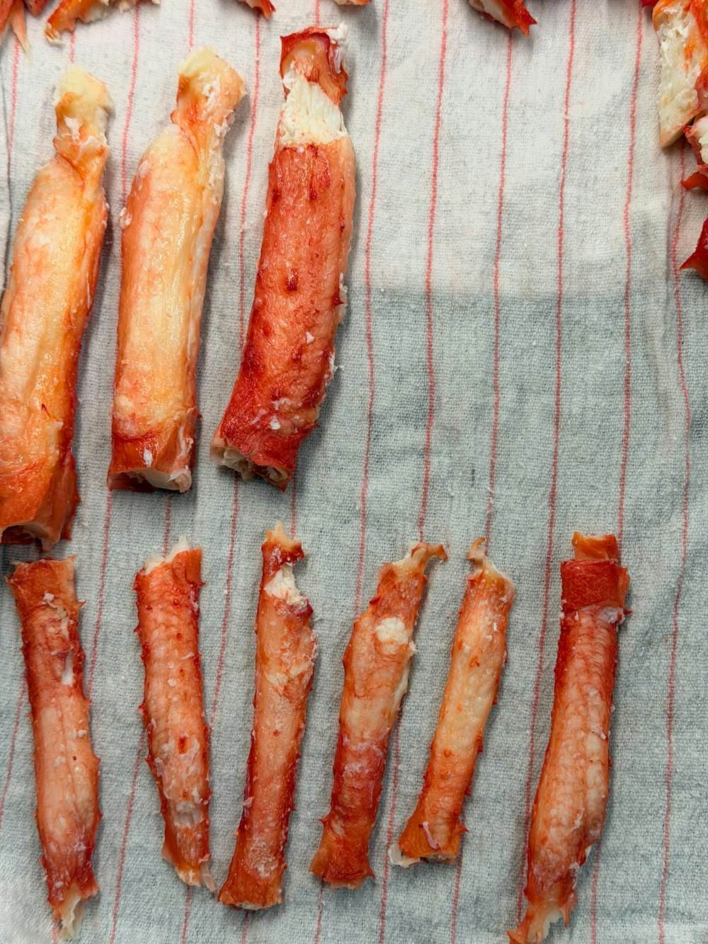Stock photo of cooked crab legs